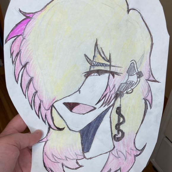 Scene girl I drew - Picture 1 of 1